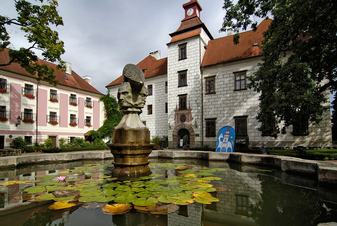Schloss, Trebon, Tschechien