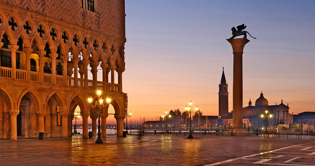 Piazza San Marco and Campanile, Venice, Veneto, Italy