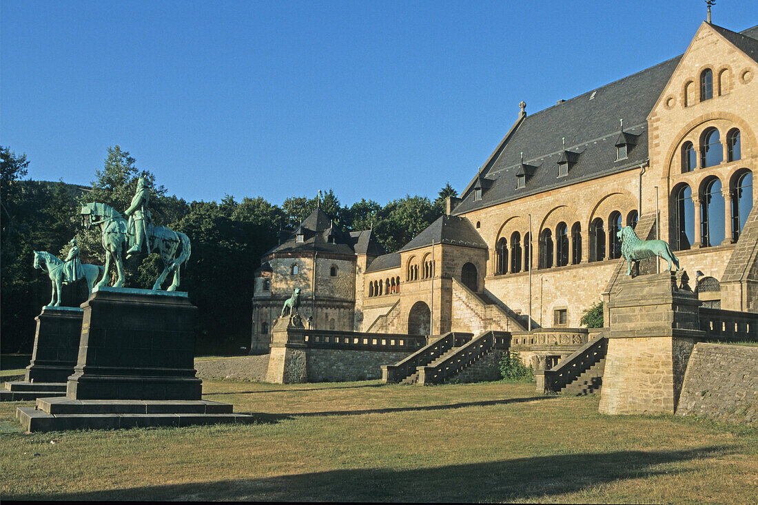 Kaiserpfalz in Goslar, Goslar, Kaiserpfalz, Niedersachsen, Harz
