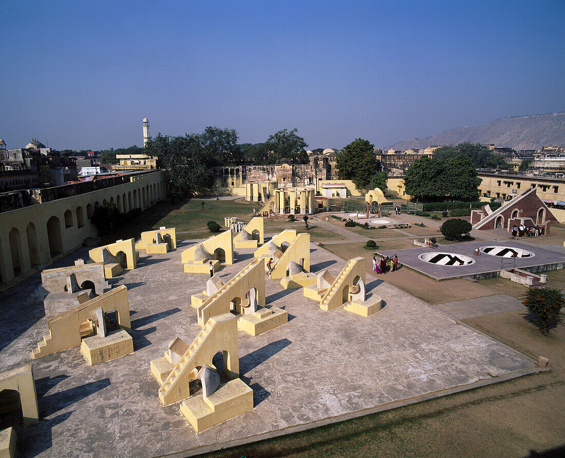 Jantar Mantar astronomical observatory. Jaipur. India