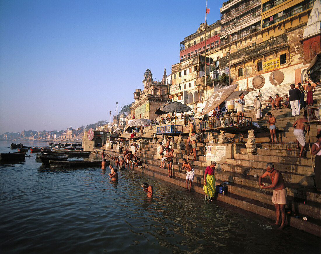 Ganges River. Benares. India