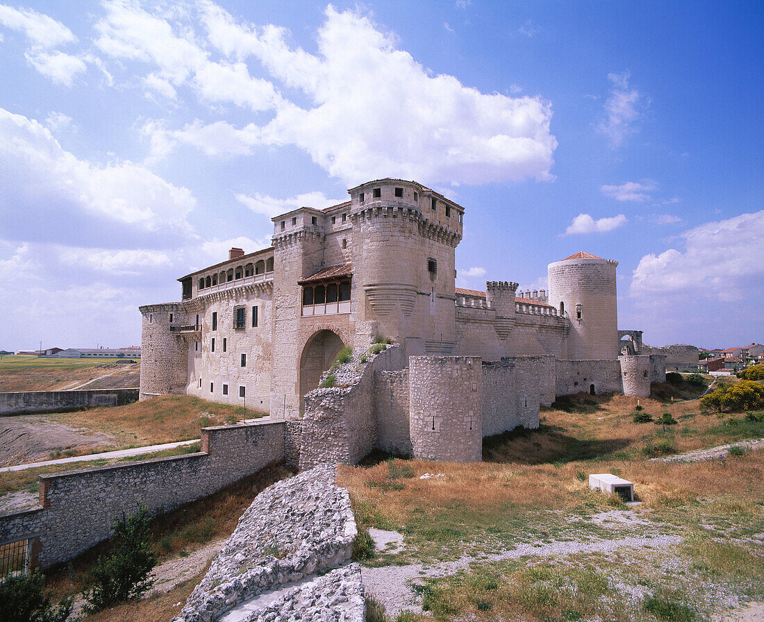 Castle of Cuéllar. Segovia province. Spain
