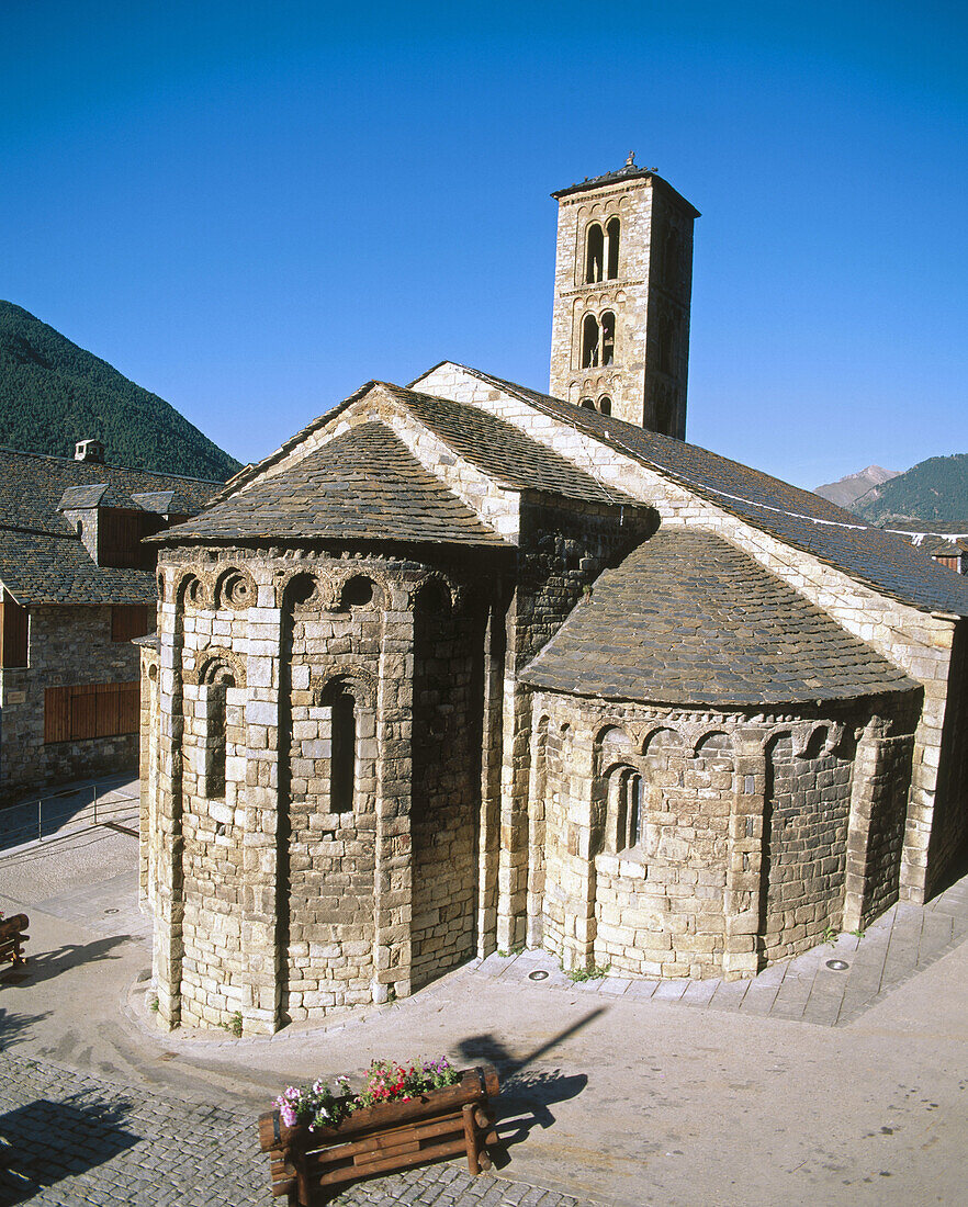 Church of Santa Maria. Taüll. Lleida province. Catalonia. Spain