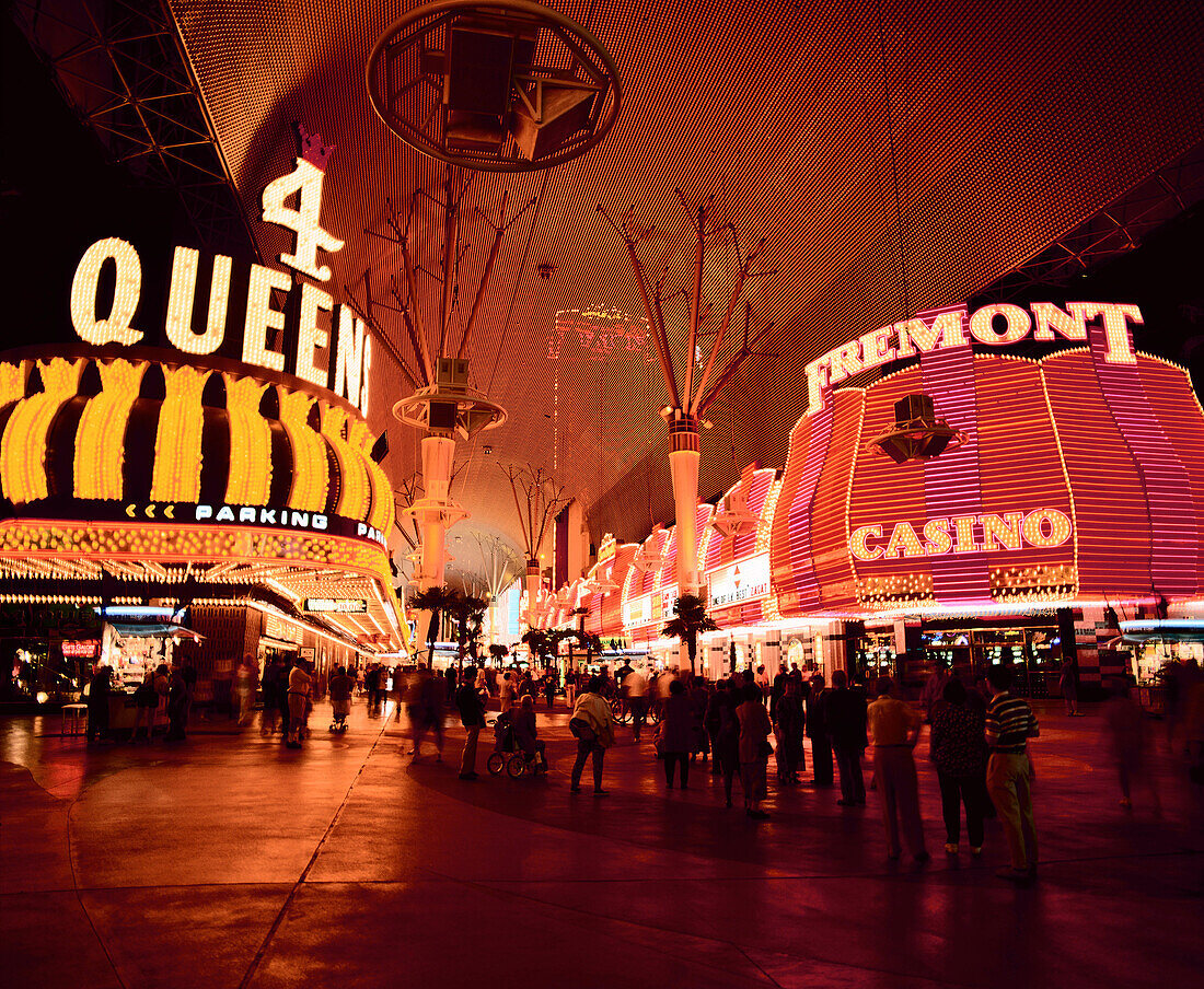 Fremont street. Las Vegas. USA