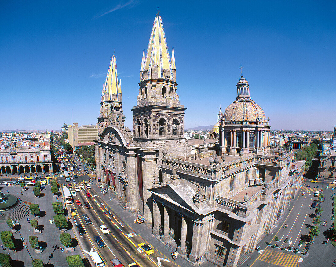 Cathedral. Guadalajara. Mexico.