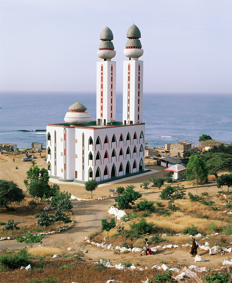 Mosque. Oukam Beach. Dakar. Senegal.