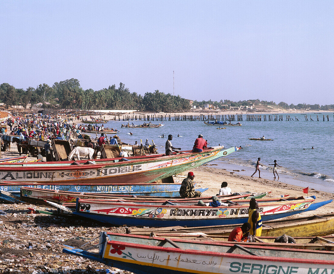 Fishing boats. Senegal
