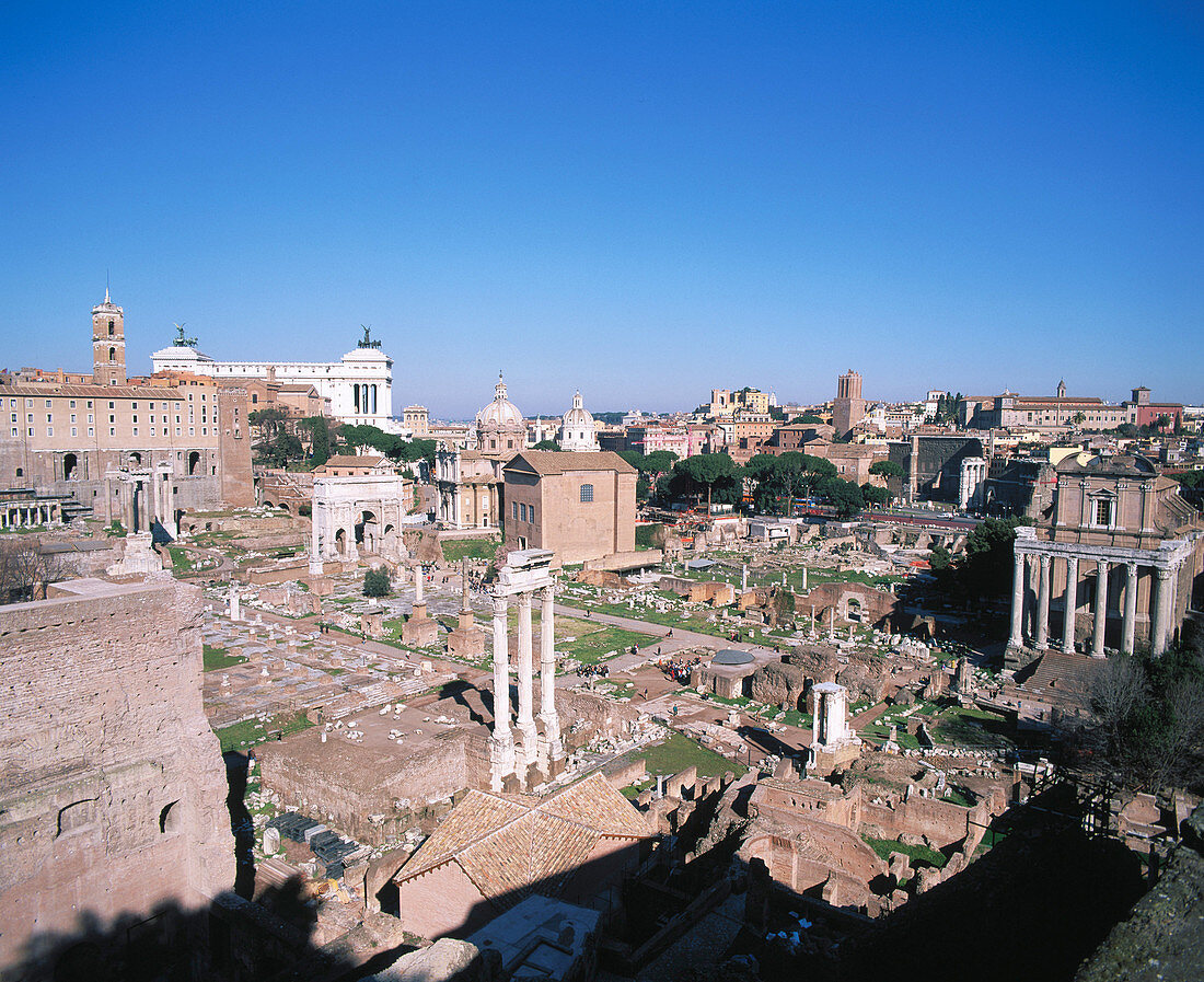 Forum romanum. Rome. Italy