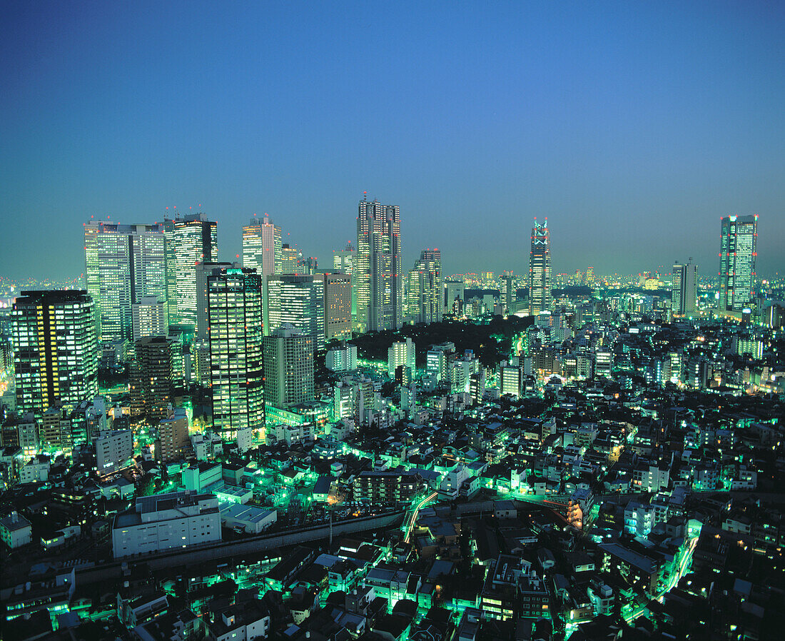 Shinjuku district. Tokyo. Japan