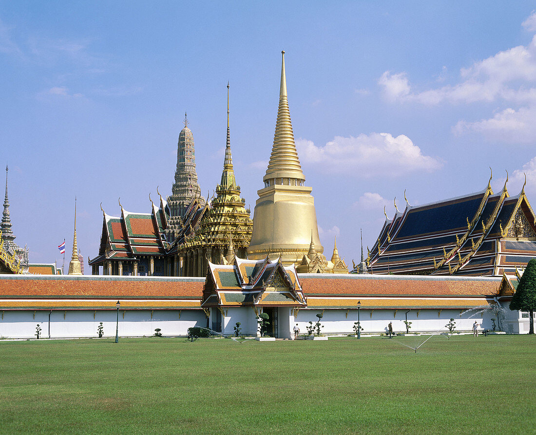 Royal Palace (Wat Phra Keo). Bangkok. Thailand