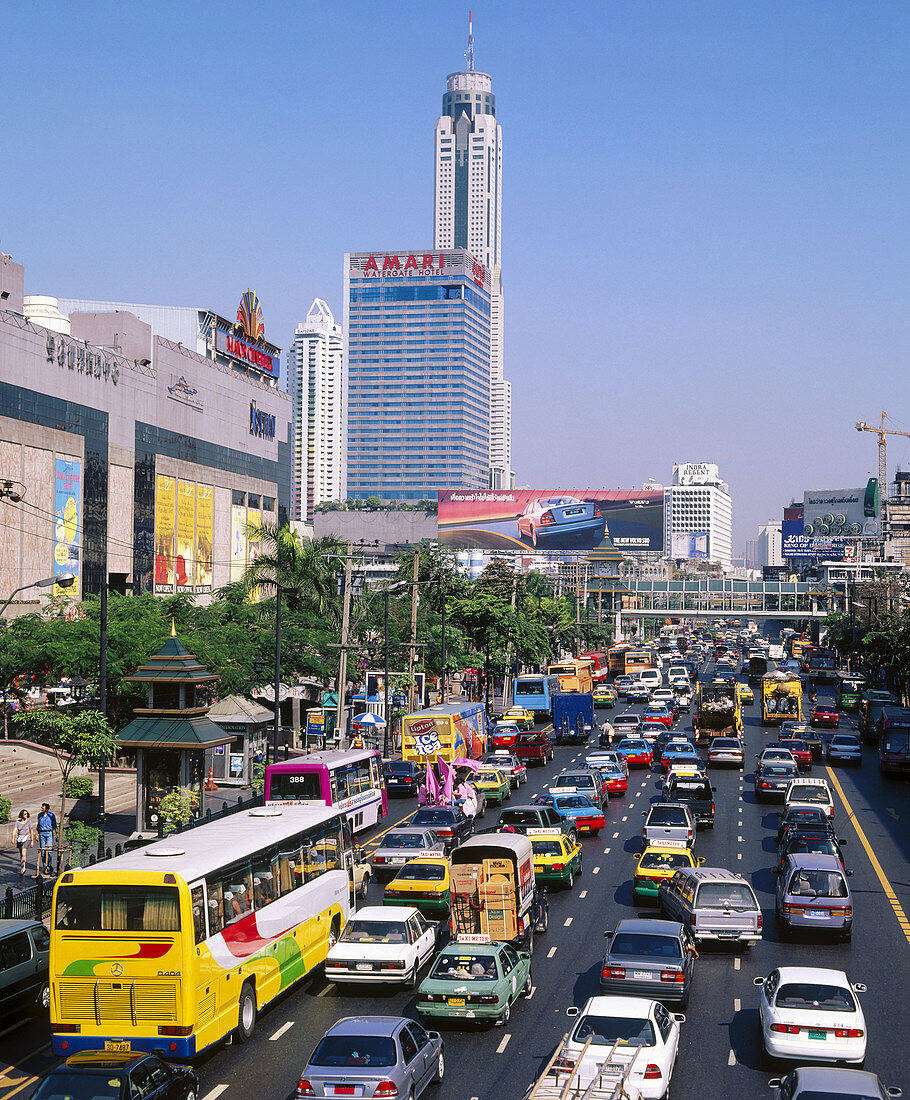 Downtown. Bangkok. Thailand