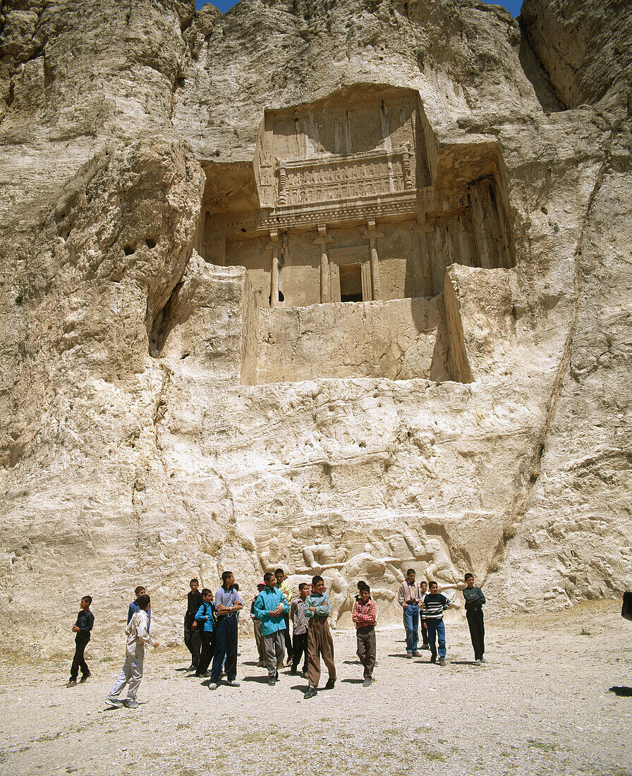 Achaemenian tombs. Naqsh-e Rostam. Iran