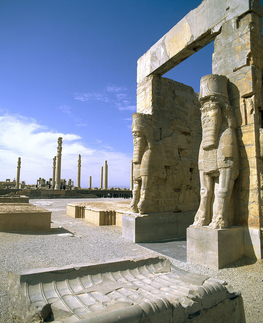 Gate of Xerxes. Persepolis (Takht-e Jamshid). Fars. Iran