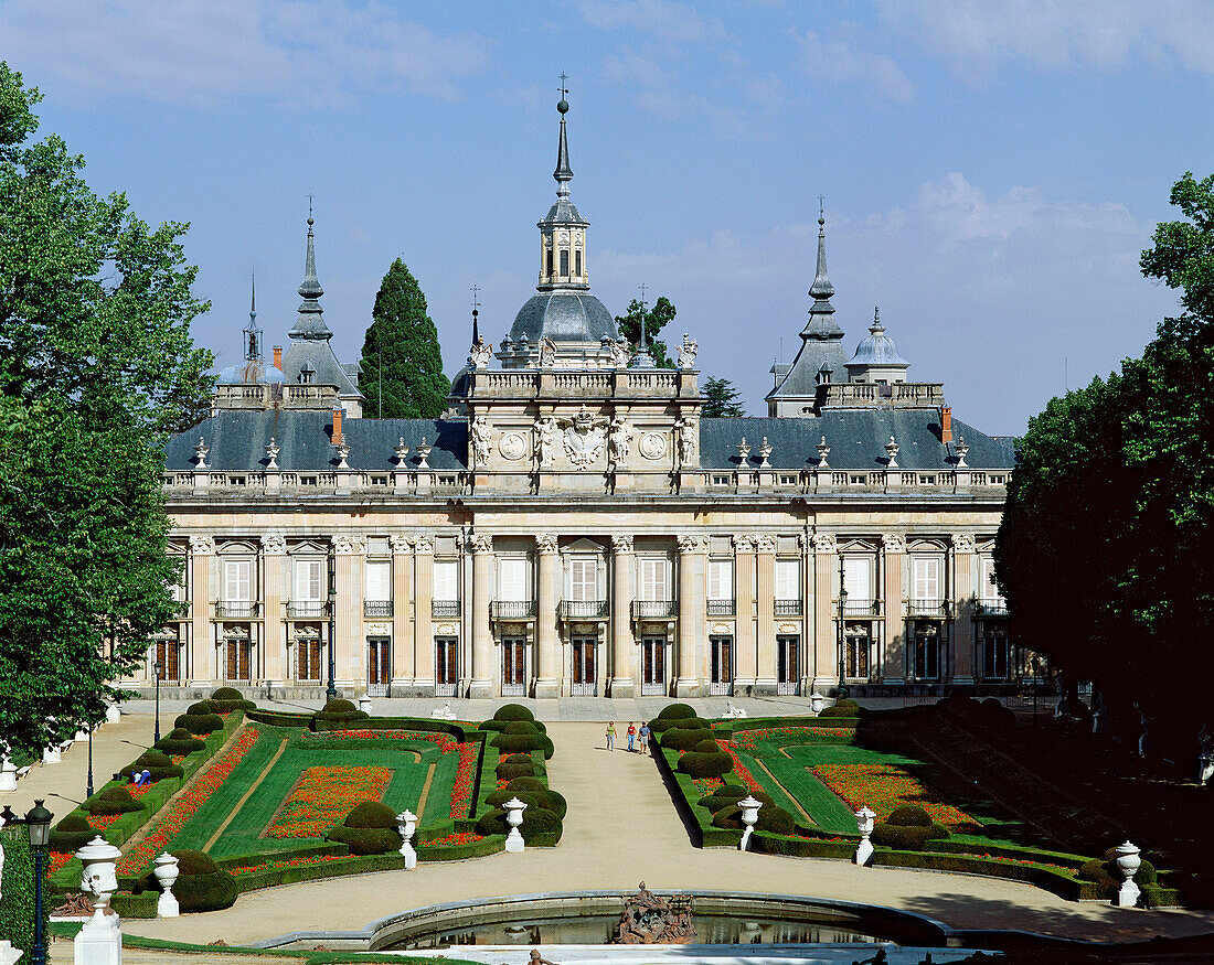 La Granja de San Ildefonso. Segovia province. Spain