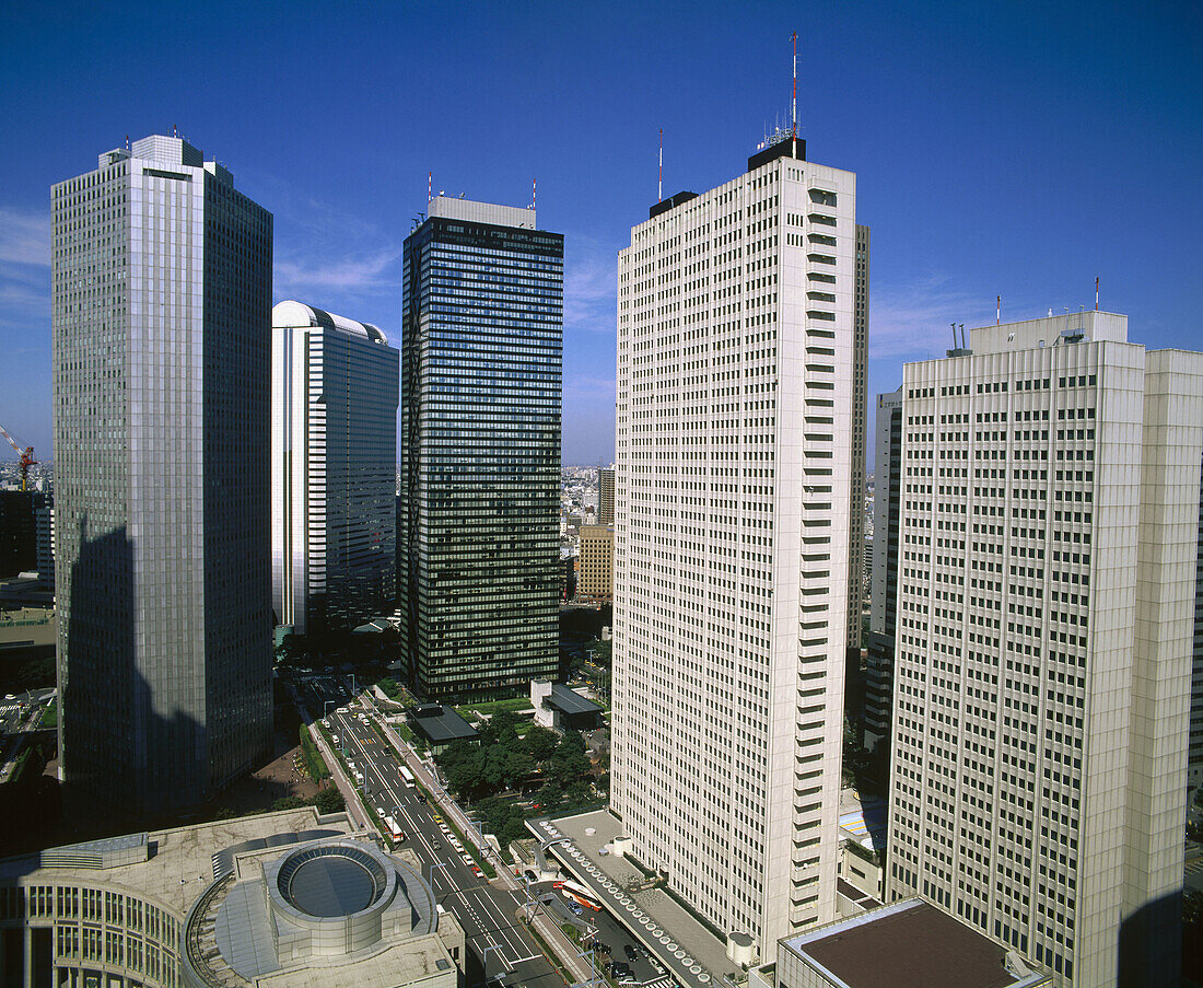 Shinjuku district. Tokyo. Japan