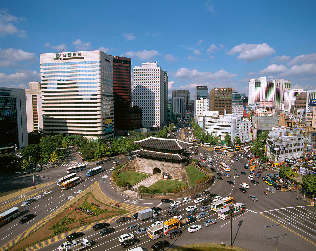 Sungnyemun (Great South Gate). Seoul. South Korea