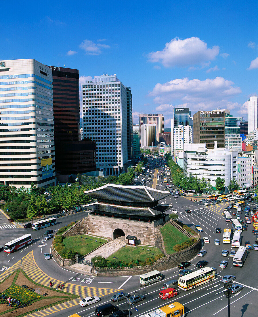 Sungnyemun (Great South Gate). Seoul. South Korea