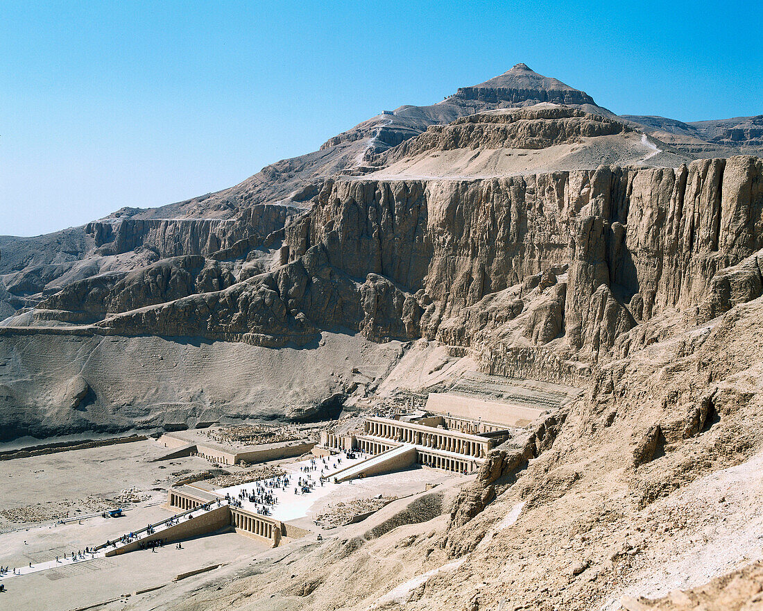 Temple of Hatshepsut. Deir el Bahri. Luxor. Egypt