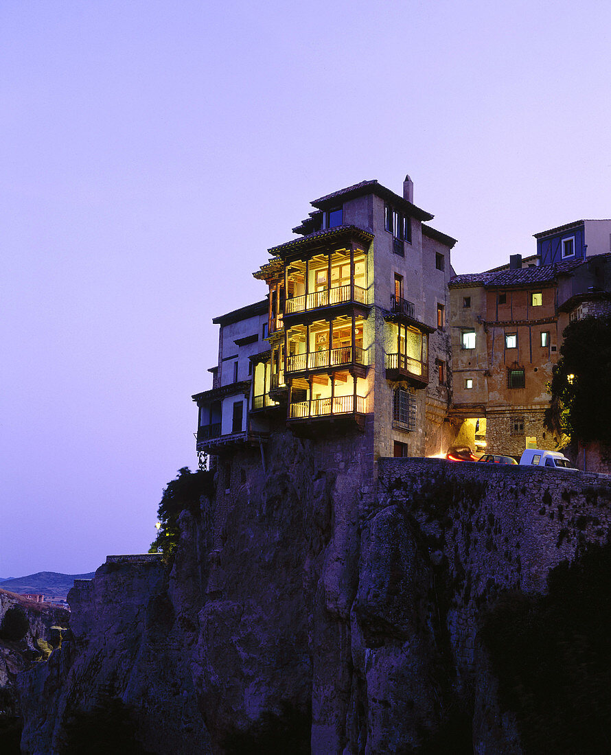 Hanging Houses Cuenca Spain License Image Lookphotos