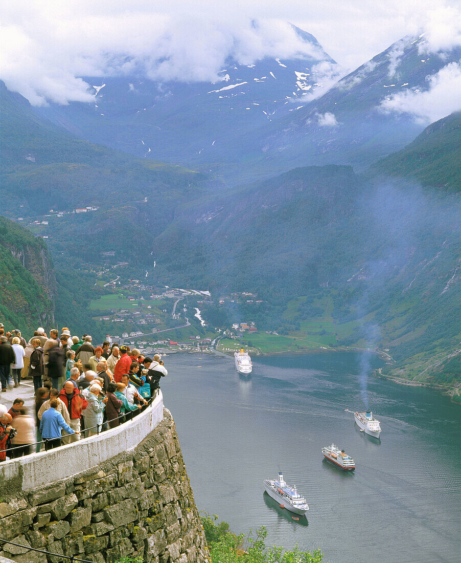 Geirangerfjord. Norway