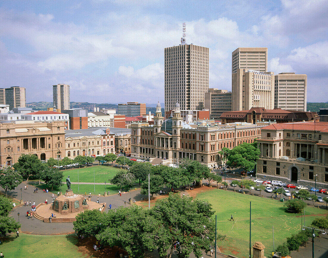 Church Square in Pretoria city. South Africa