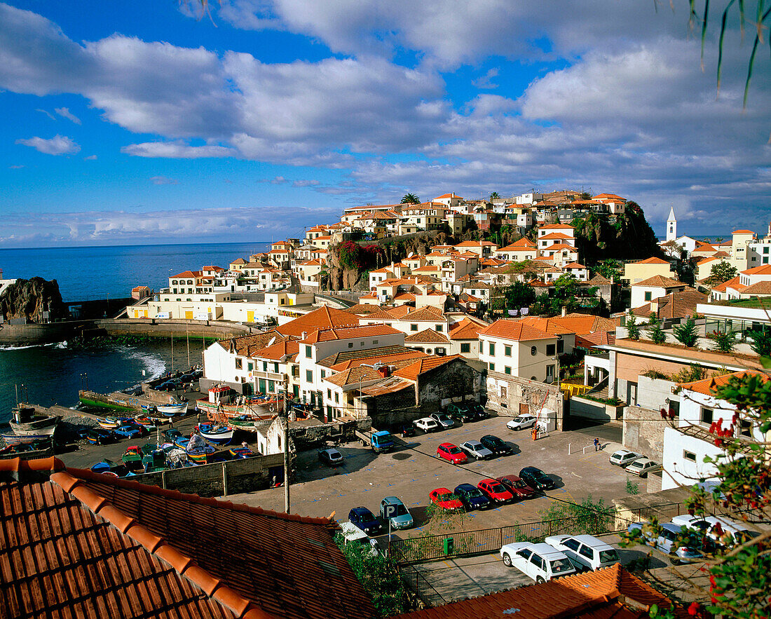 Camara de Lobos town. Madeira Island. Portugal