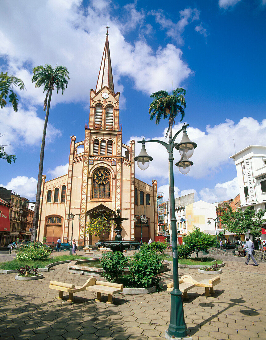 Saint Louis cathedral. Fort-de-France. Martinique