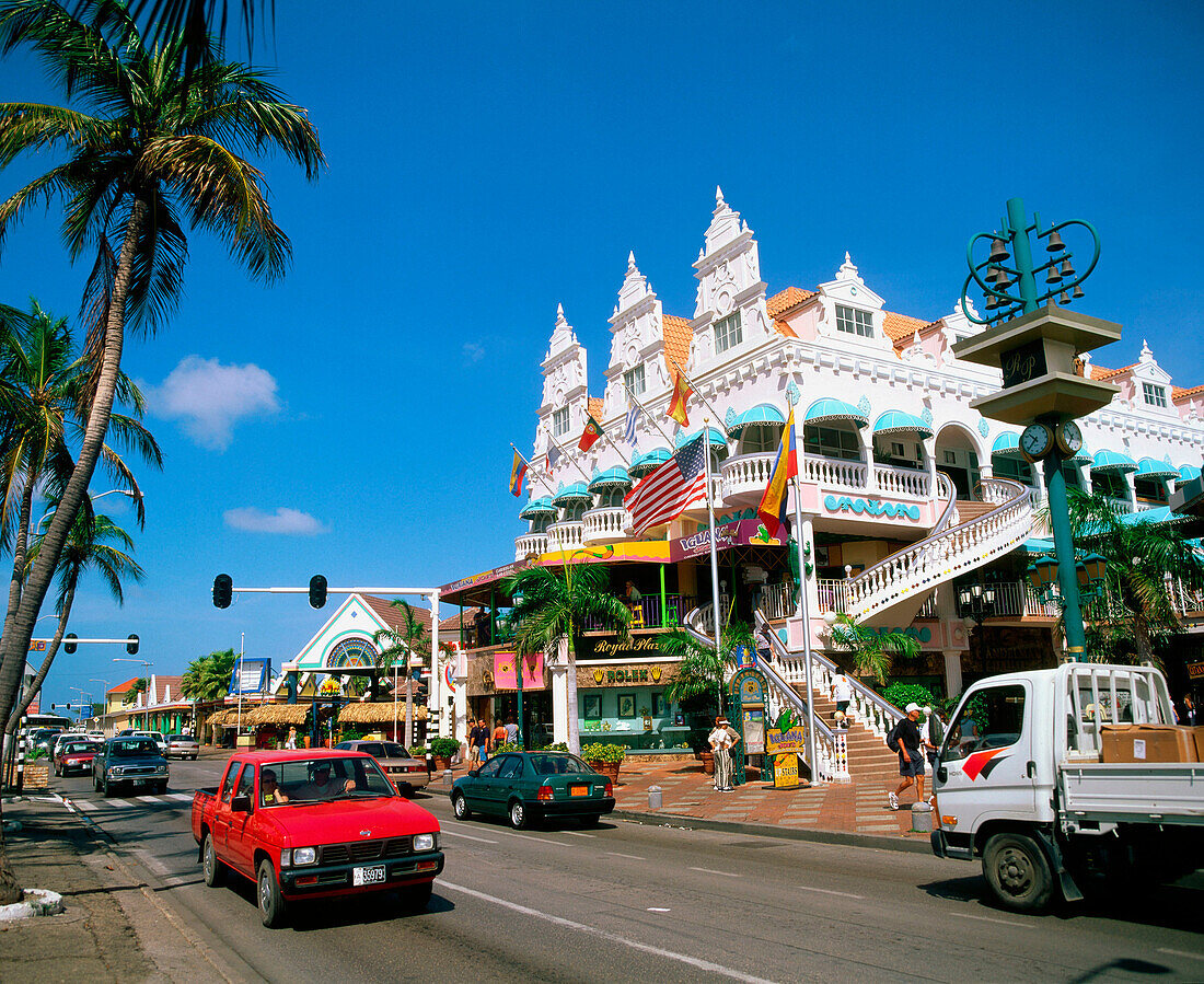 Dutch architecture. Oranjestad. Aruba. Netherlands Antilles