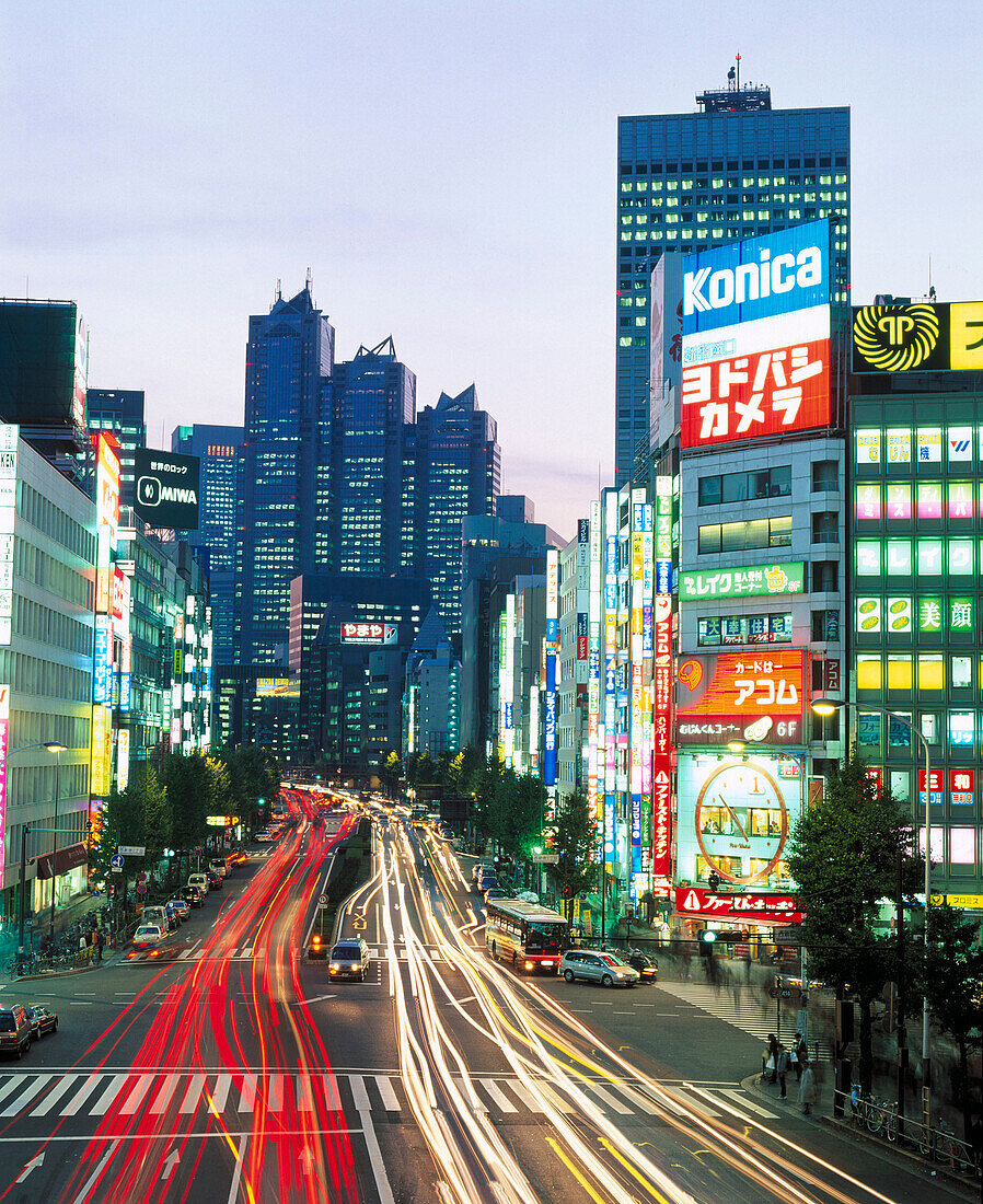 Shinjuku district. Tokyo. Japan