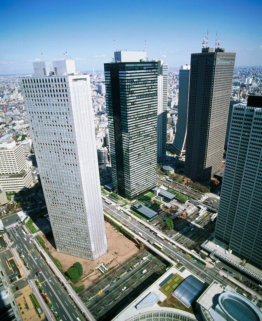 West side Shinjuku district.Tokyo. Japan