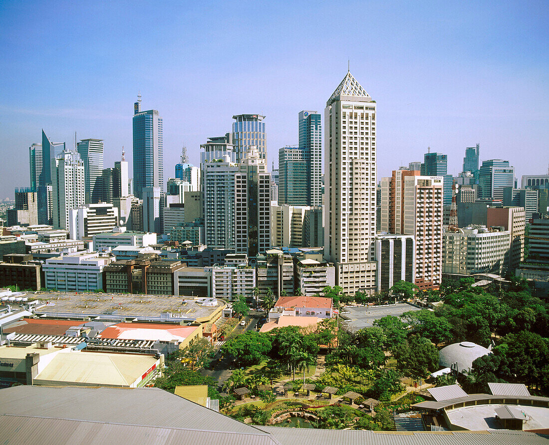 Greenbelt square. Makati district. Manila. Philippines