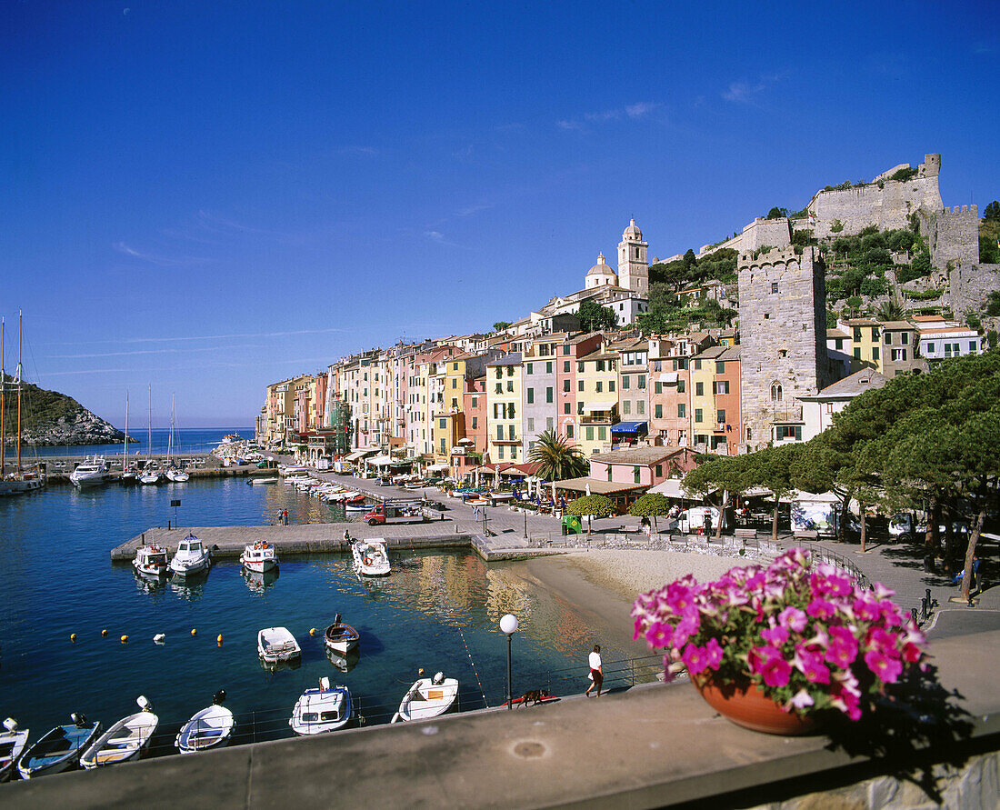Portovenere. Cinque Terre. Liguria. Eastern Riviera. Italy