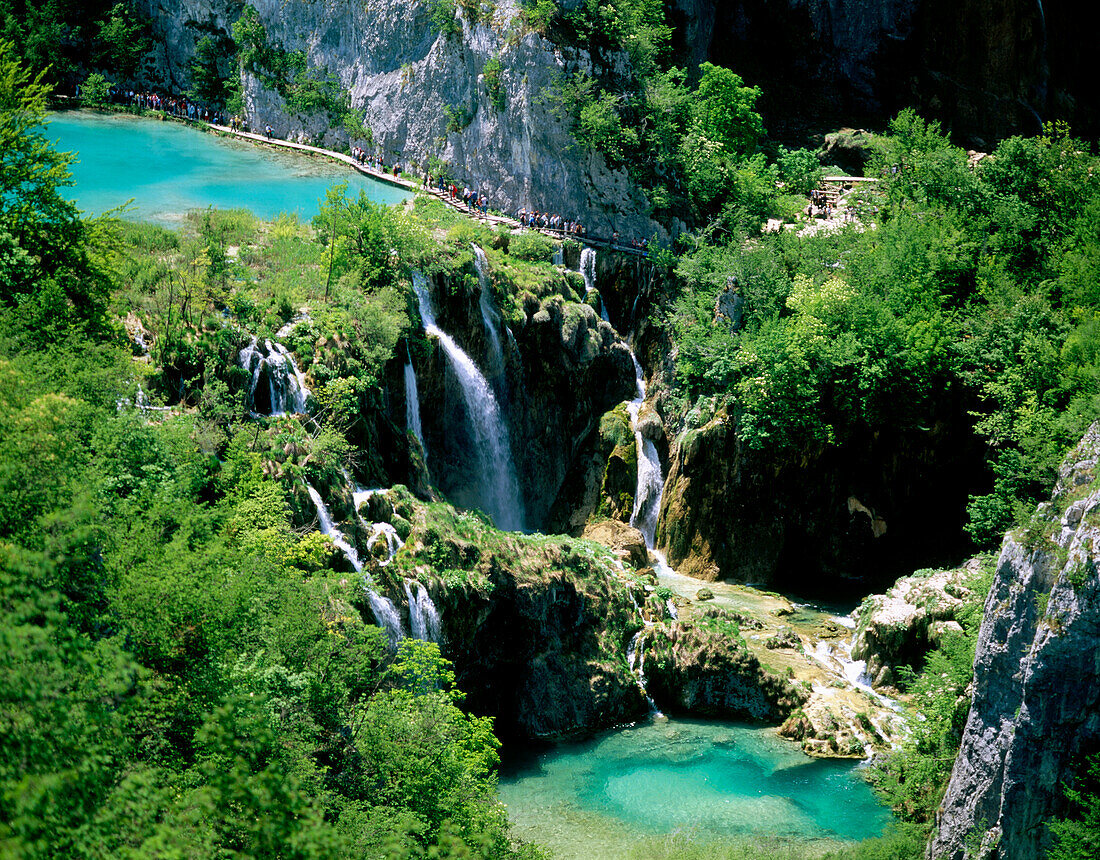 Plitvice Lakes National Park in Croatia