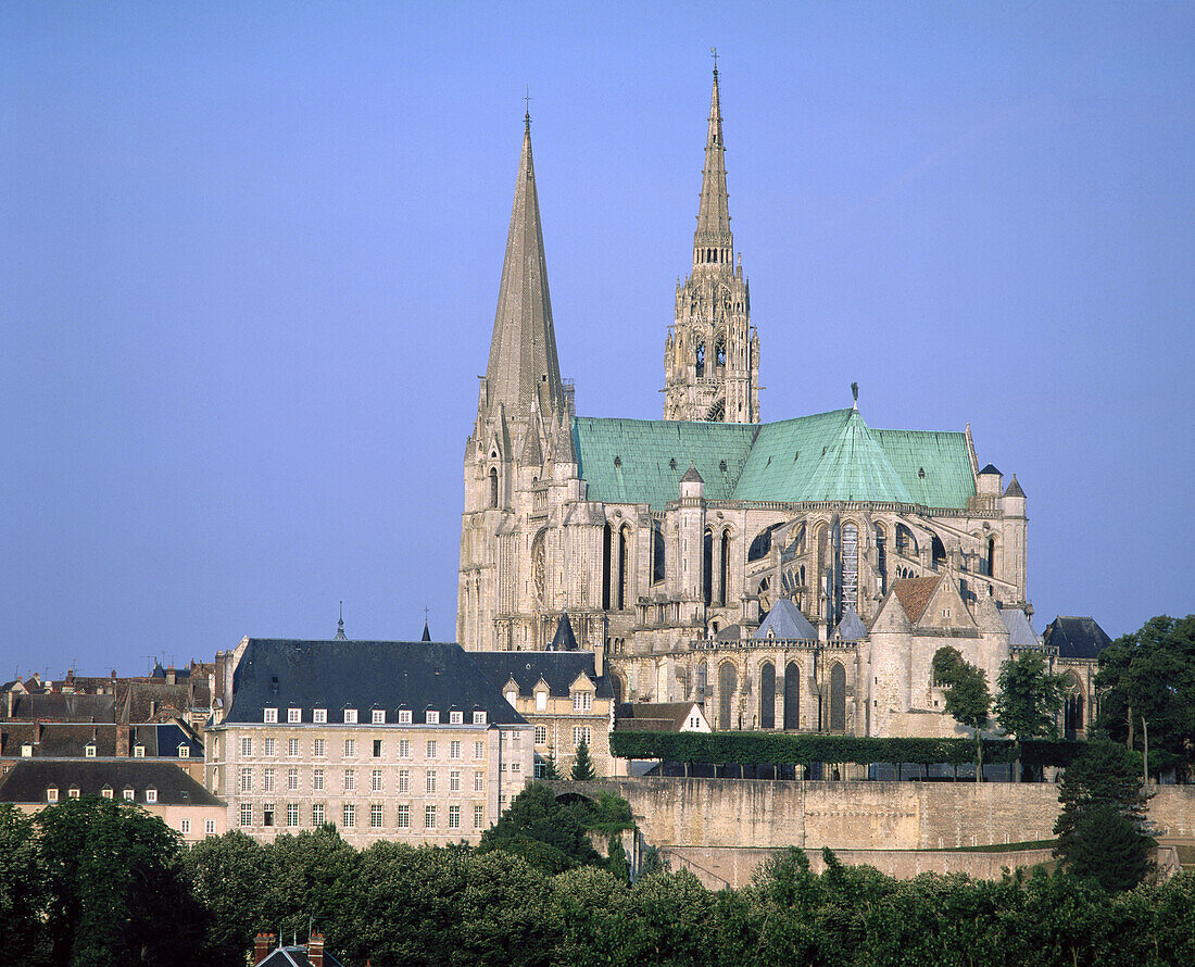 Chartres Cathedral. Eure-et-Loire. France