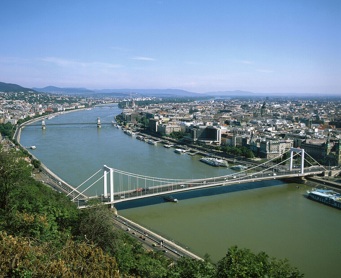 Danube river, Budapest. Hungary