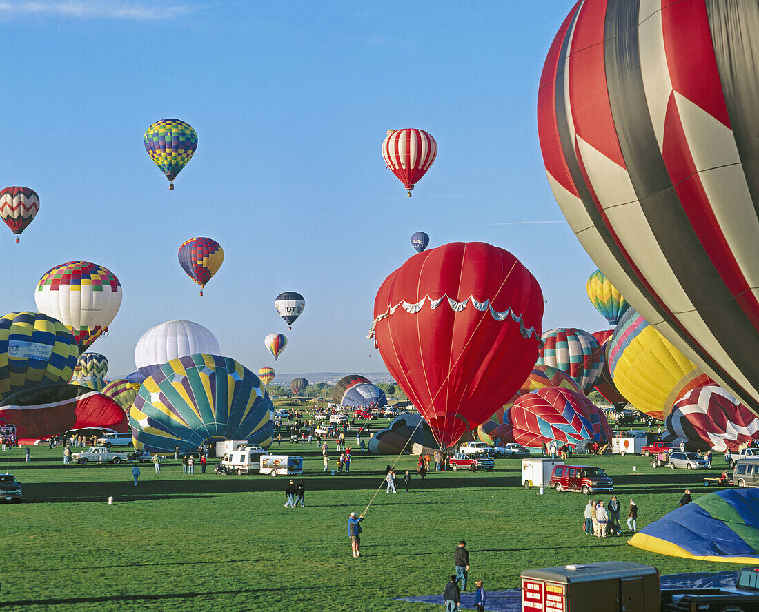 Hot air balloon festival, Albuquerque. New Mexico, USA