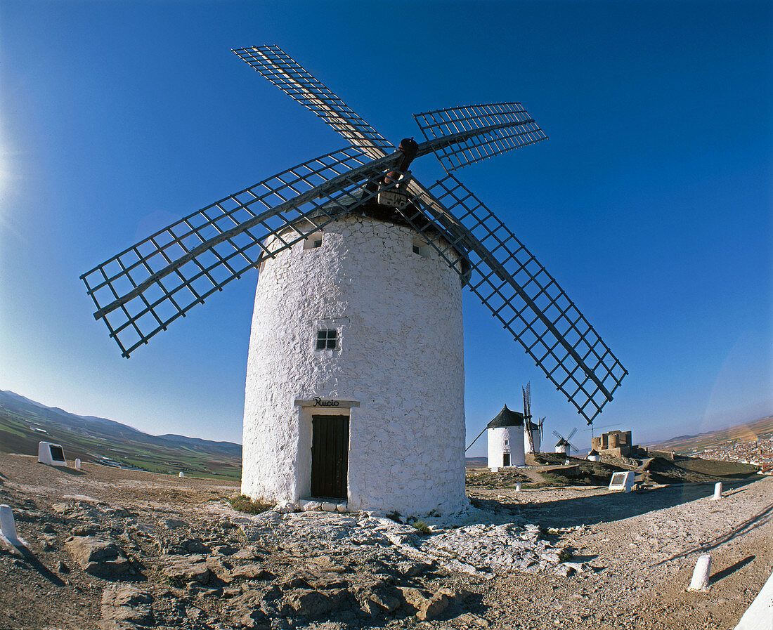 Windmills, Consuegra. Toledo province, Spain