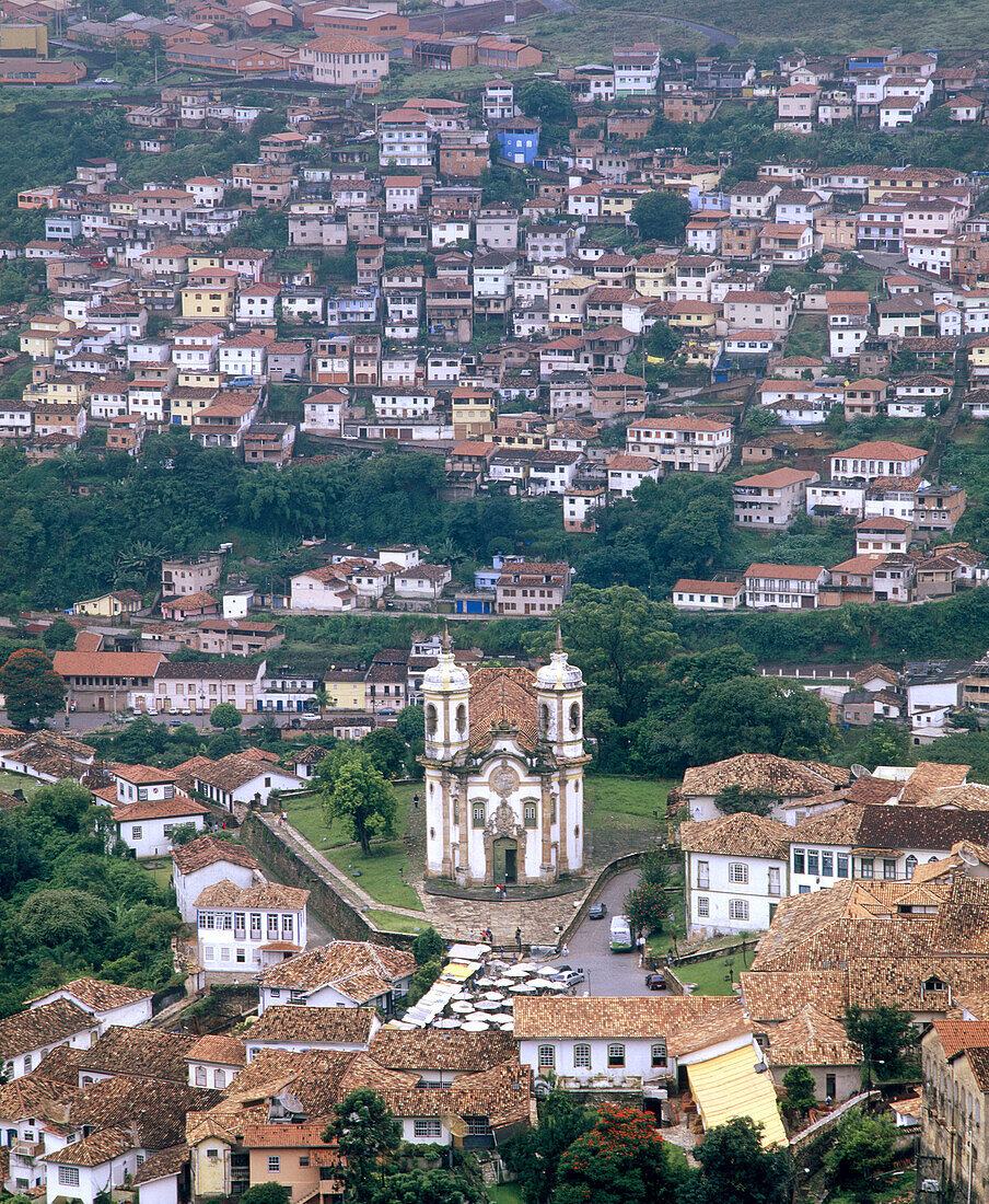 Sâo Francisco de Assis church, Ouro Prêto. Minas Gerais, Brazil