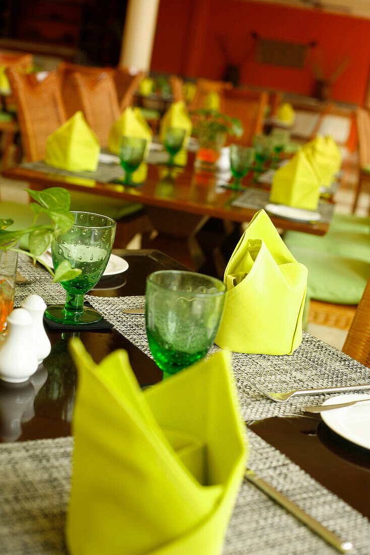 Restaurant, Angsana resort, Bintan Insel, Indonesien