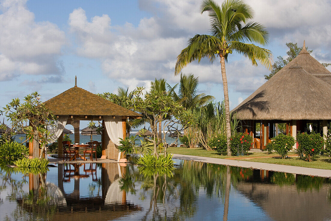 Restaurant Pavillion und Bar im Mövenpick Resort und Spa Mauritius, Bel Ombre, Savanne District, Mauritius, Indischer Ozean