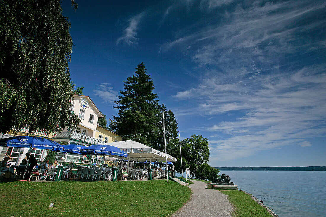 Restaurant Häring, Tutzing, Lake Starnberg See, Bavaria, Germany