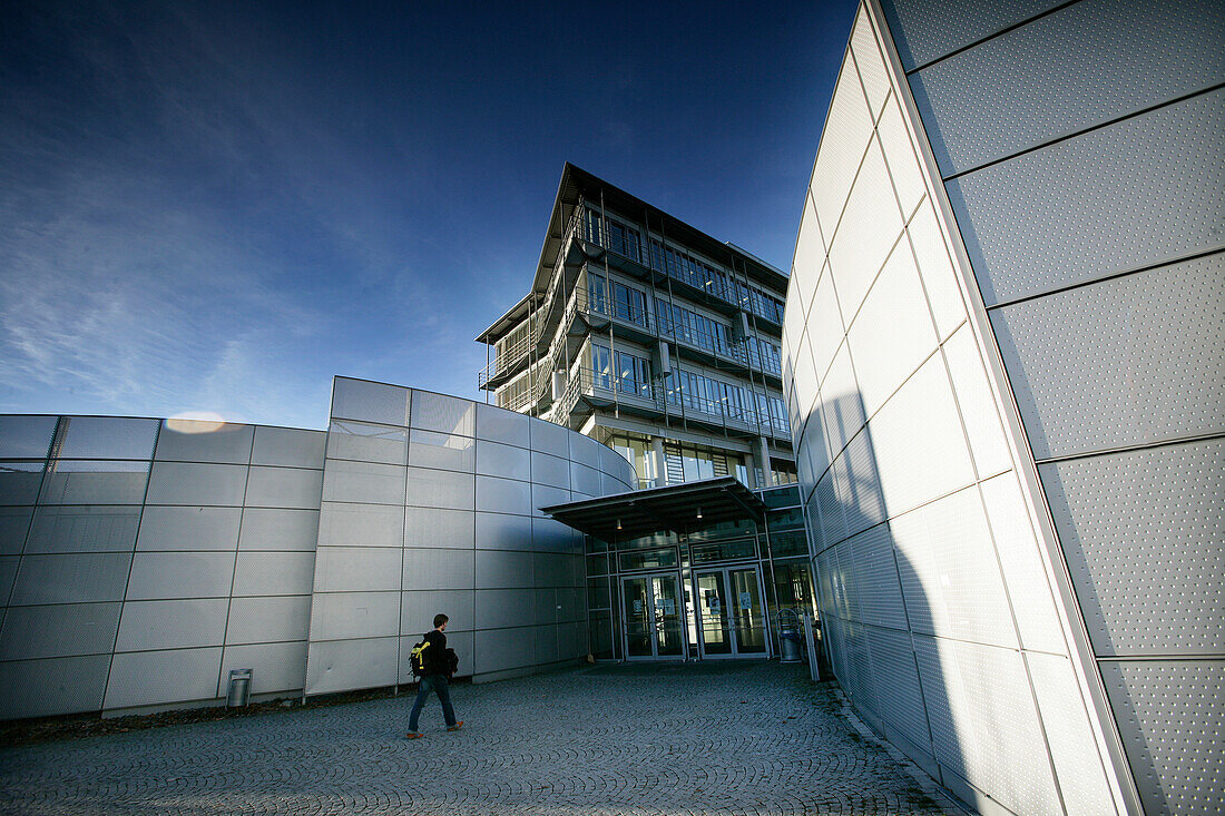 Building, Faculty for Chemistry and Pharmacy, LMU, University, Ludwig Maximilians Universität, Grosshadern, Munich, Bavaria, Germany