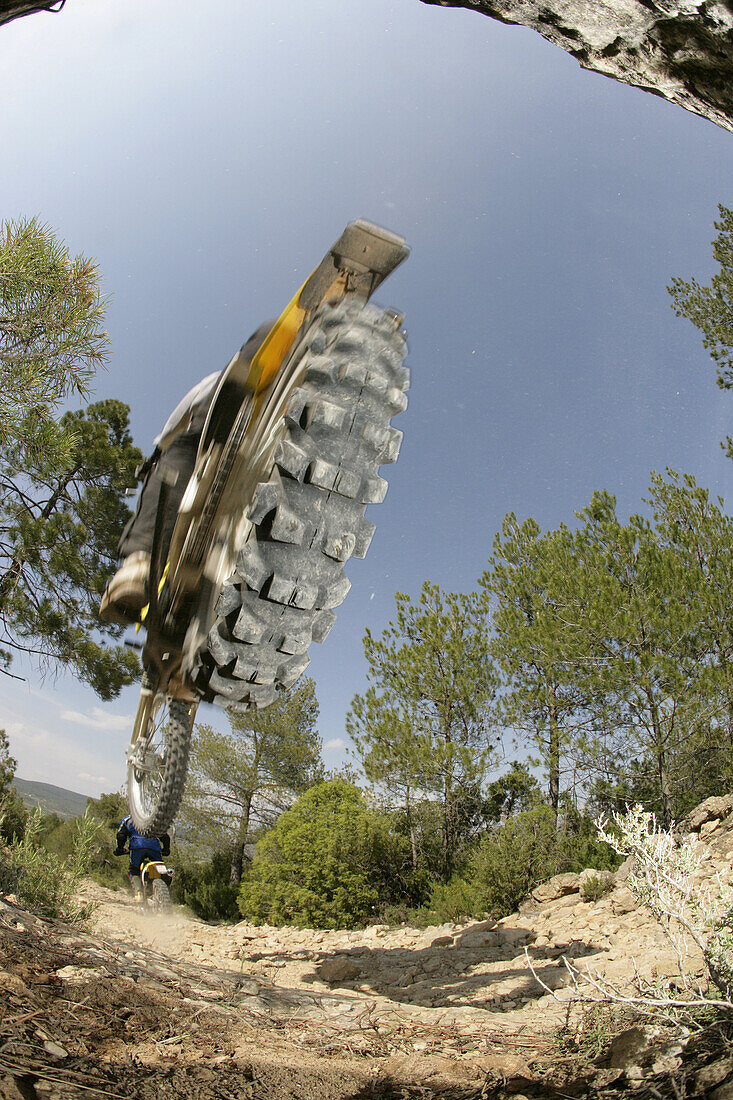 Off-road motocross, Valencia, Spain