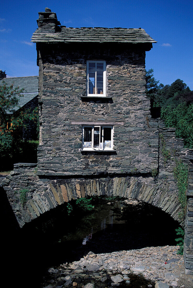 Bridge House, Ampleside, Lake District National Park, Cumbria, North West England, England, United Kingdom