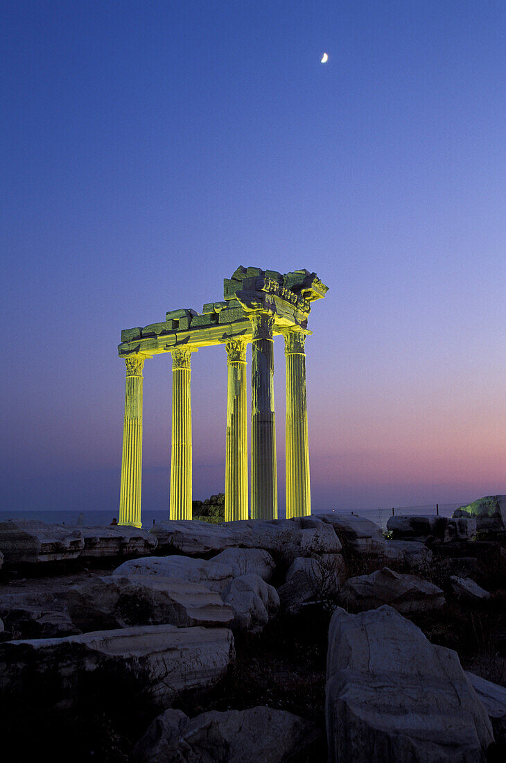 Apollon Tempel, Side, Türkische Riviera, Türkei