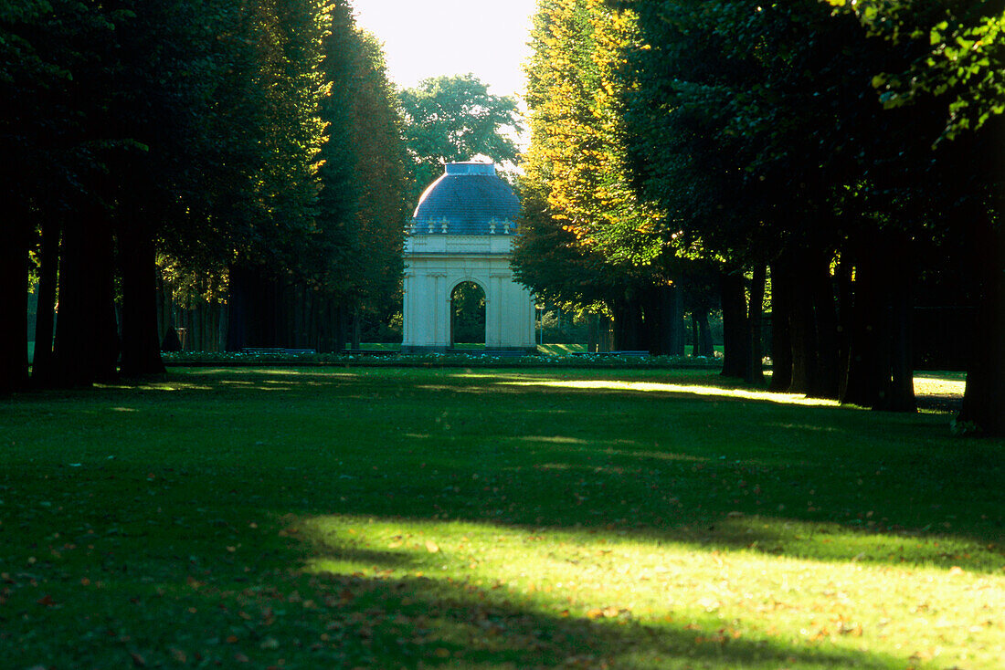 Eckpavillon, Großer Garten, Herrenhäuser Gärten, Hannover, Niedersachsen, Deutschland