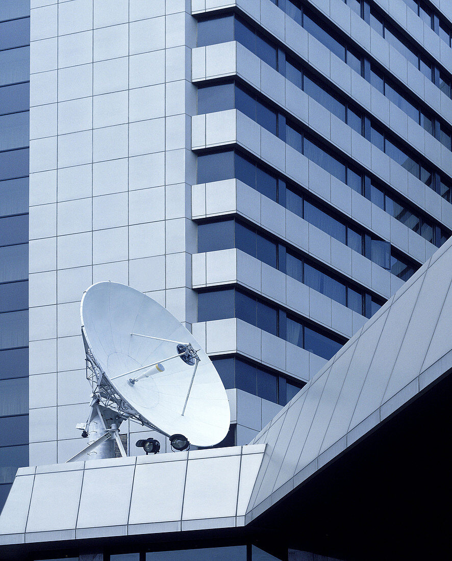  Antenna, Antennas, Building, Buildings, Business, Color, Colour, Communicate, Communication, Communications, Concept, Concepts, Daytime, Economy, Exterior, Outdoor, Outdoors, Outside, Satellite dish, Satellite dishes, Telecommunication, Telecommunication