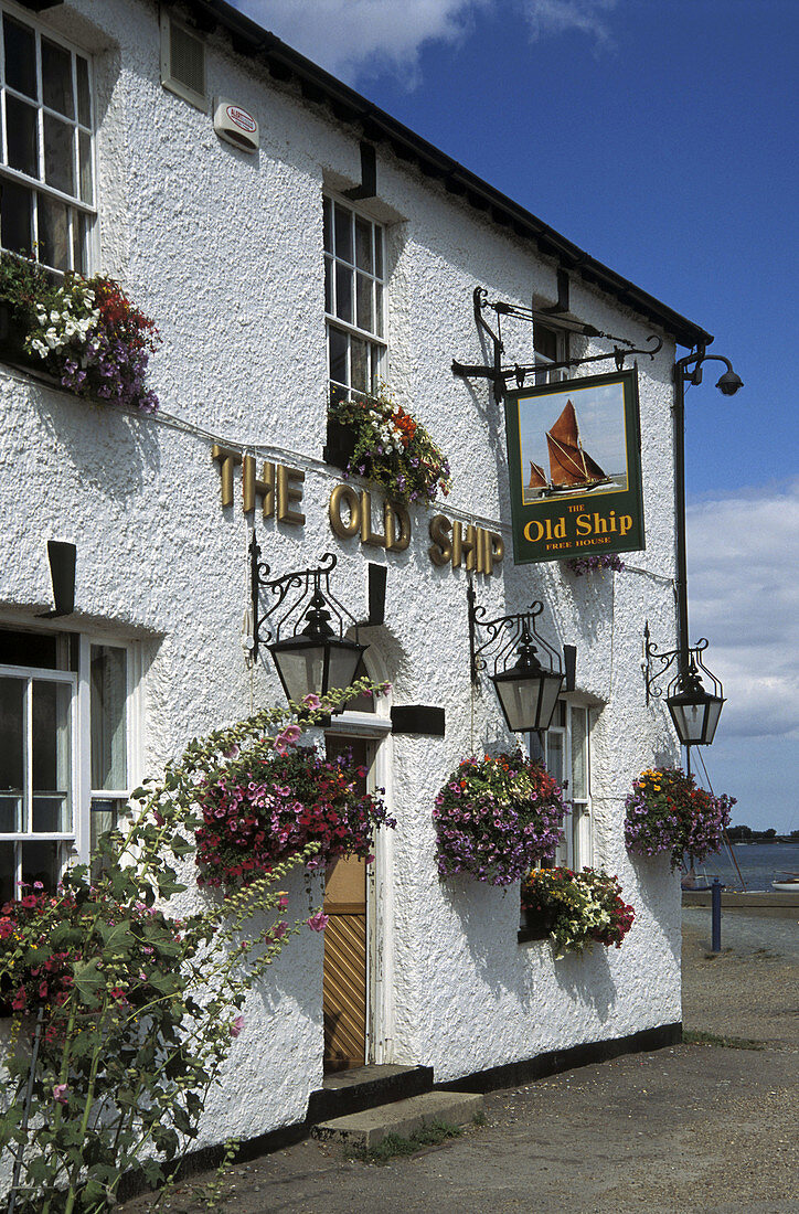 The Old Ship, English pub. Essex. England, UK