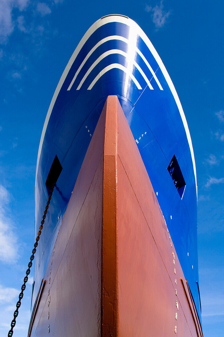 Bow of a ship Reykjavik