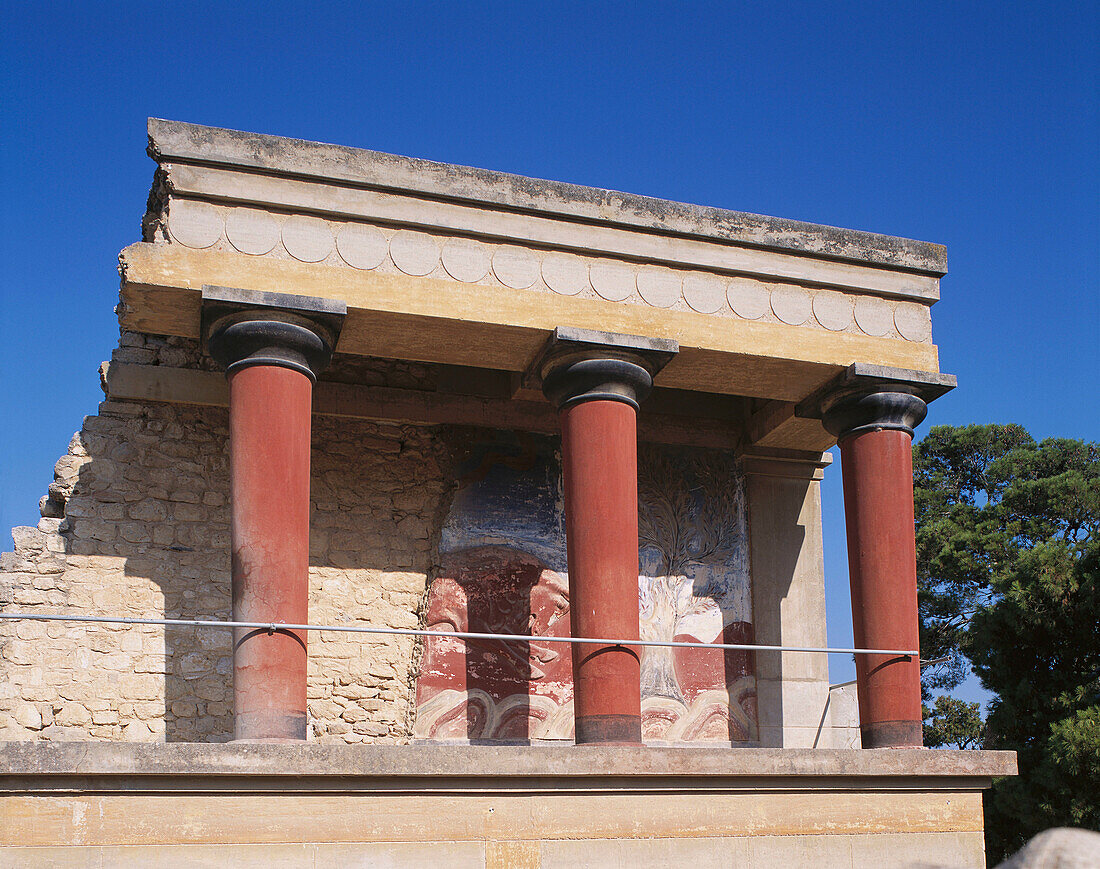 Palace ruins, Knossos, Crete, Greece